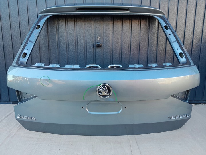 фото №1, Skoda superb iii крышка зад задняя крышка 3v