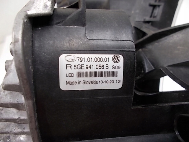 фото №6, Vw golf vii gte e-golf 13-17 галоген led drl правий