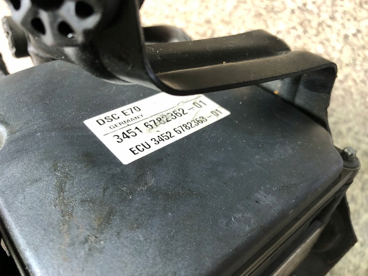 фото №7, Bmw x5 e70 насос abs dsc блок управления 3.0 d 235km m57 e71 x6