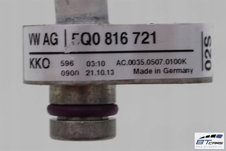 фото №9, Vw audi skoda seat трубки климат кондиционера tsi 5q0816721 5q0820741b 5q0820