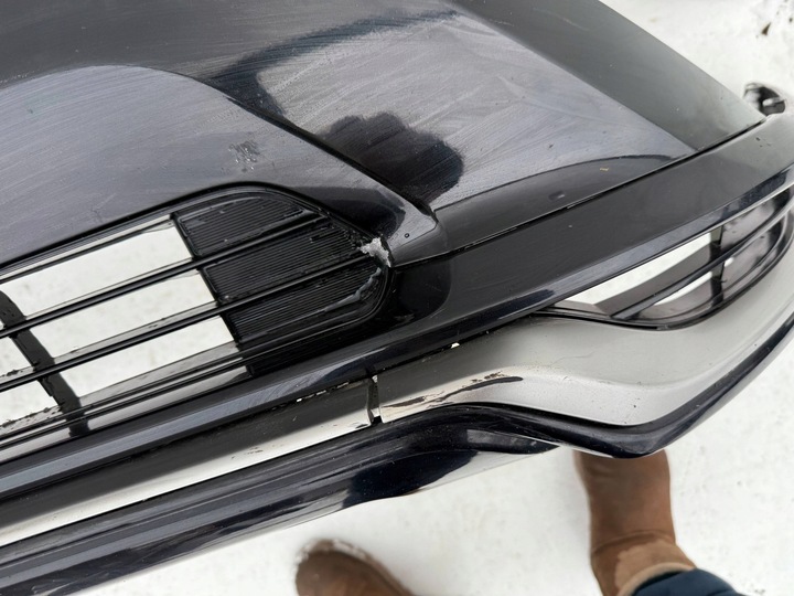 фото №11, Toyota rav 4 рестайлинг rav-4 2021 гибрид plugin спойлер планка бампер перед