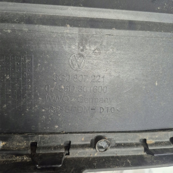 фото №14, Vw golf vii 7 12-16 бампер перед передній 4xpdc spr 5g0807221