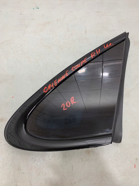 фото №1, Porsche cayenne купе 9y3 стекло кузовная боковая правая 20r.