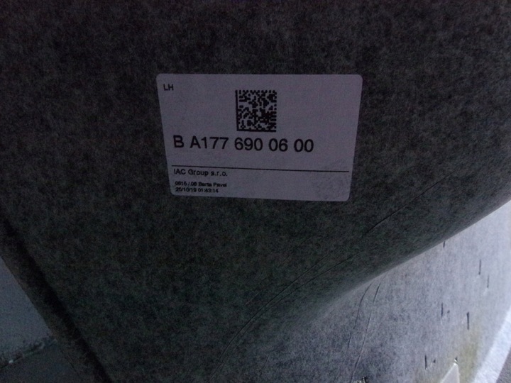 фото №11, Mercedes ml w164 164 потолок