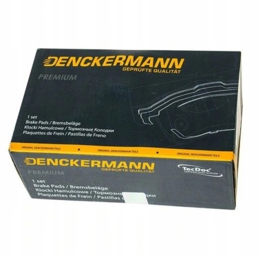 фото №12, Тормозные колодки ham.przod bmw 1 e82 11-e90 07-e60 b110999/dec denckermann