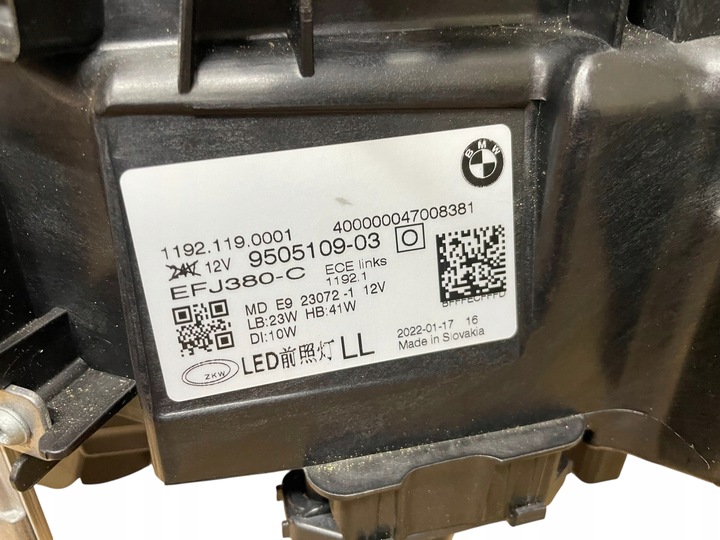 фото №14, Лампи лампа ліва + права повний led чорний тінь чорні bmw 4 g22 g23 g26 eu