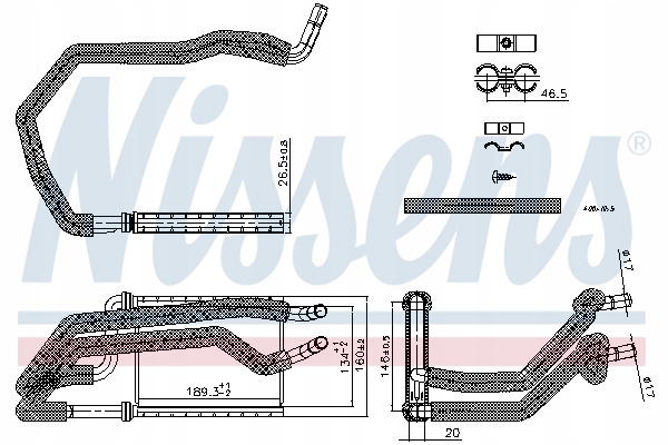 фото №9, Обігрівач обігріву кабіни зад nissens 707222