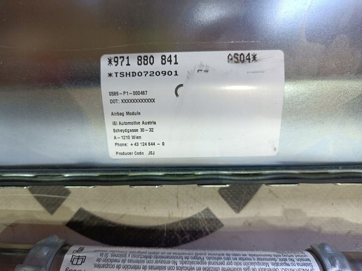 фото №6, Porsche panamera 971 подушка безпеки подушка коліна коліно l/r ліва/права оригінал