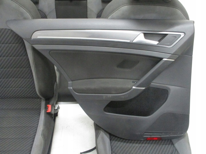 фото №7, Обивка кожа сиденья vw golf vii 5g0 hb r-line