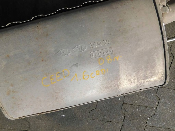 фото №6, Kia ceed i 1.6crdi 08r tłumnik вихлоп