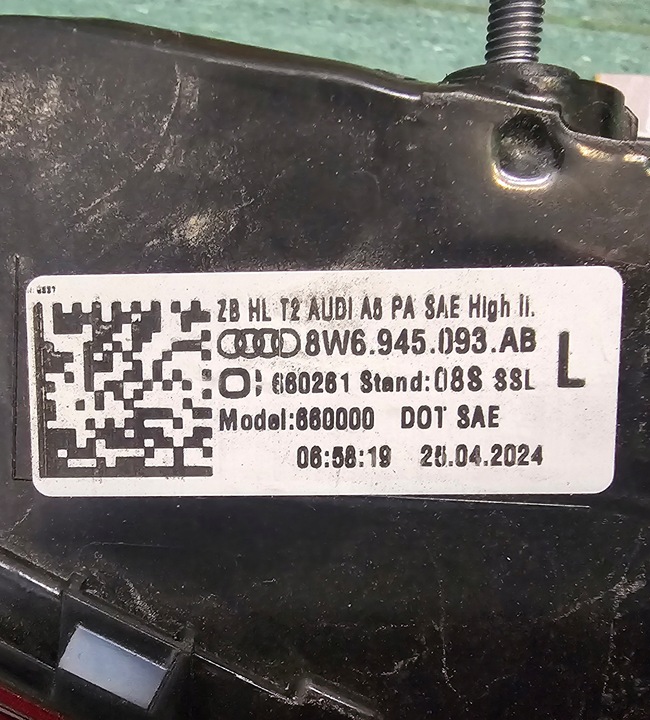 фото №10, Лампи зад matrix audi a5 f5 8w usa рестайлінг