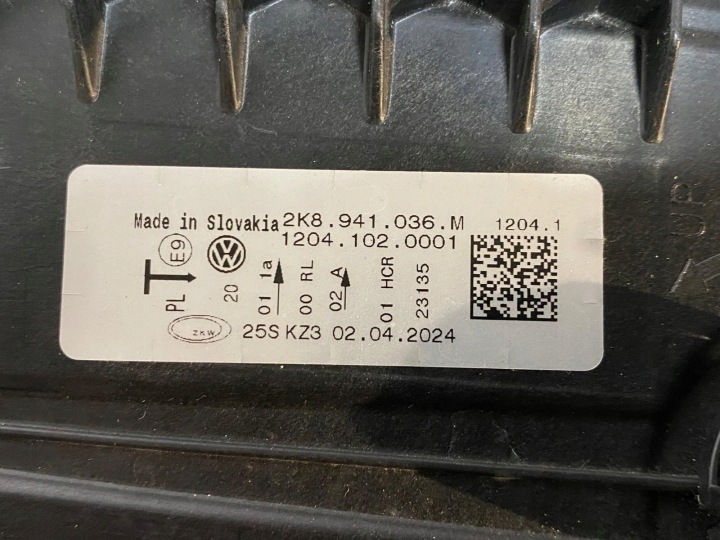 фото №10, Фара права передня vw caddy 2k7 повний led праве перед повний led 2k8941036m