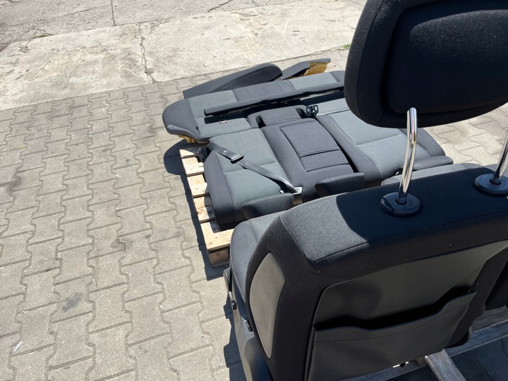 фото №10, Mercedes c класс w204 2.2 cdi сиденья перед зад диван спинка обшивки оригинал