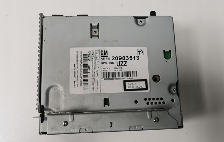 фото №1, Радіо cd 20983513 uzz opel meriva astra