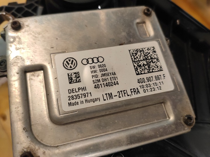 фото №16, Audi a7 4g рестайлінг лампа перед повний led matrix комплектна ліва права оригінал