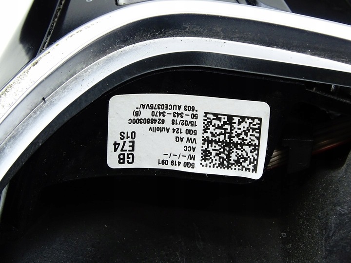 фото №10, Кермо шкіра мульті vw golf vii passat b8 5q0419091