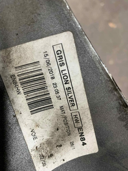 фото №8, Peugeot 3008 5008 ii 16- накладка нижняя спойлер бампера перед 9810880477