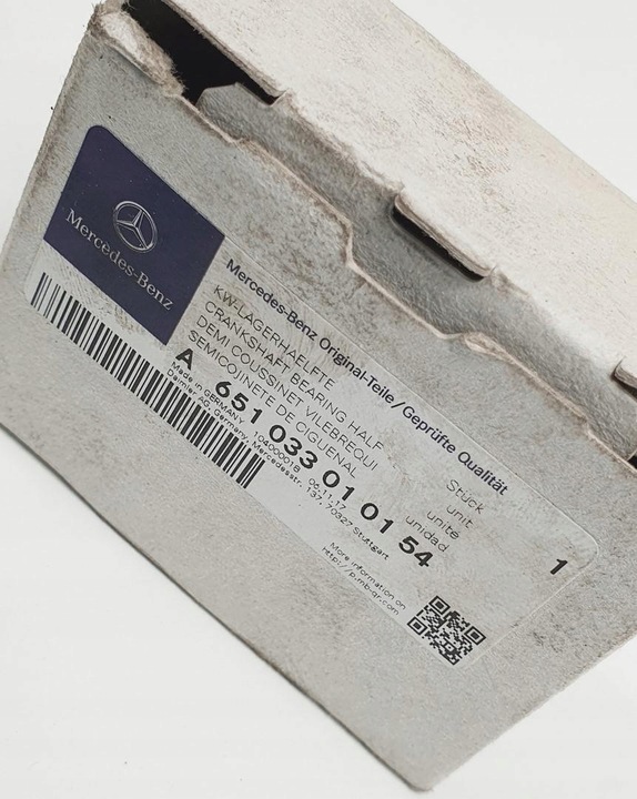 фото №6, Вкладыш вала коленчатого mercedes a6510330101