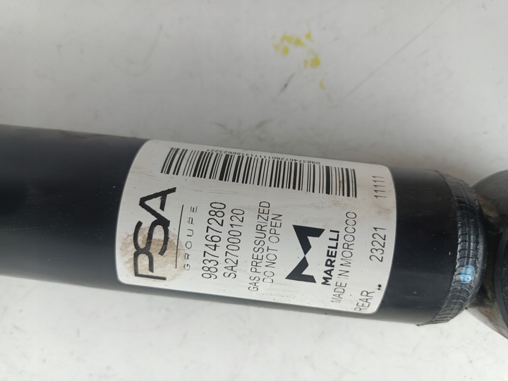 фото №7, 9837467280 амортизатор зад праві lub лівий opel corsa f 1.5 блакитний hdi 50 tyś