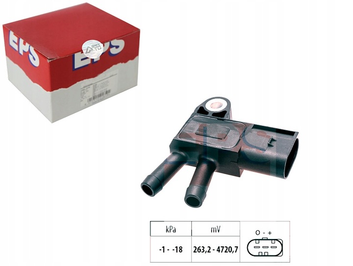 фото №1, Датчик ciś.spalin mercedes eps