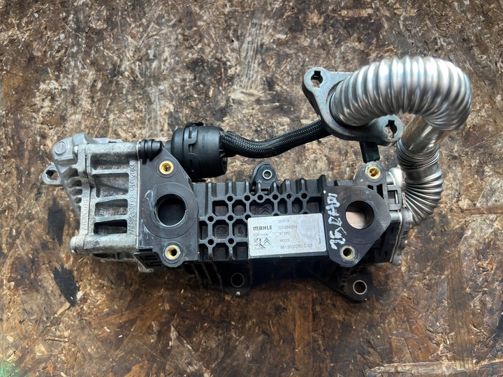 фото №1, Радиатор выхлопных газов egr peugeot 3008 1.5 bluehdi 9813050280