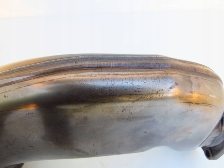 фото №10, Коллектор выпускной правые a2781400808 mercedes cls w218 e-klasa w212 4.7 v8