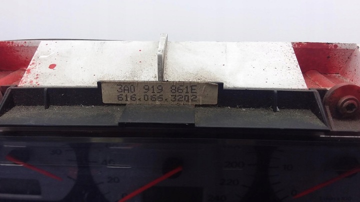фото №7, Vw passat b4 1.8b спидометр приборы eu 3a0919861e 6160663202