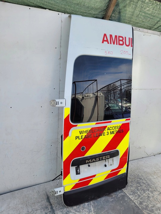 фото №5, Renault master iii 3 двері лівий ліві зад задні скло