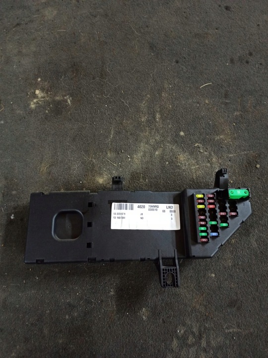 фото №1, Коробка модуль комфорту bsi vectra c 1,9 cdti eu 13193588