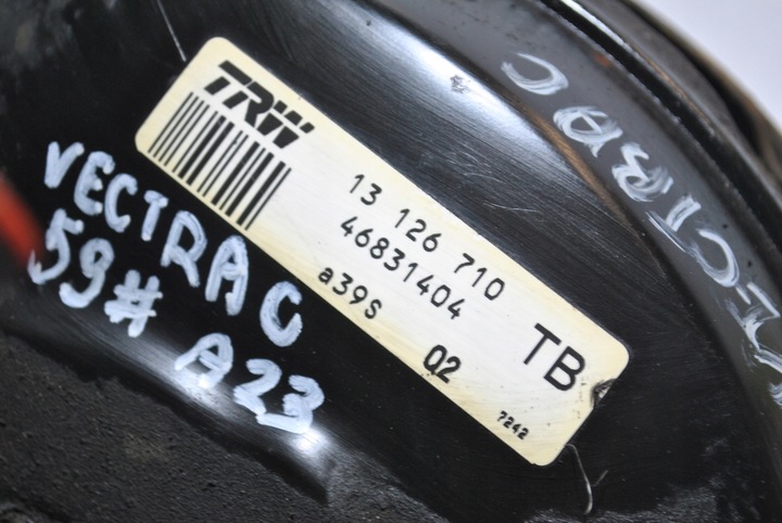 фото №3, Підсилювач гальмівні opel vectra c 13126710