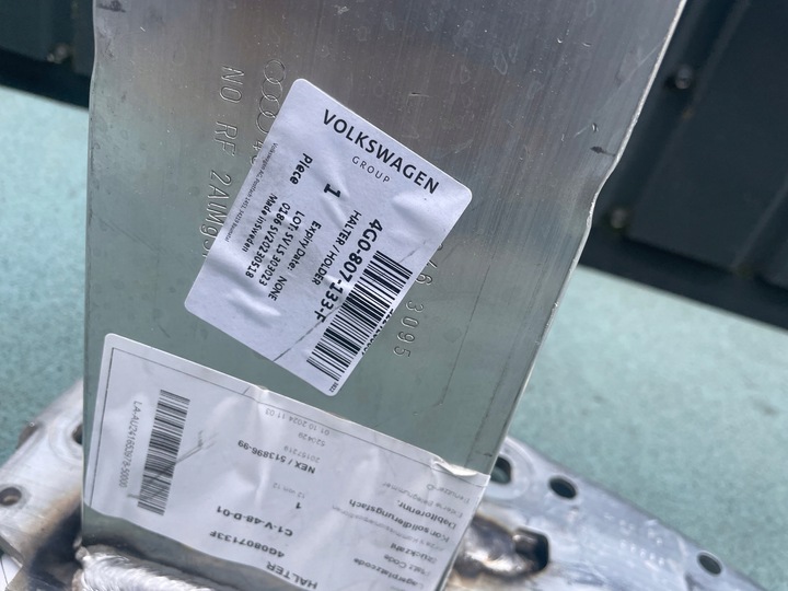 фото №7, Зона смятия правая левая перед audi a6 c7 4g0807133f 4g0807134f новое оригинальный номер