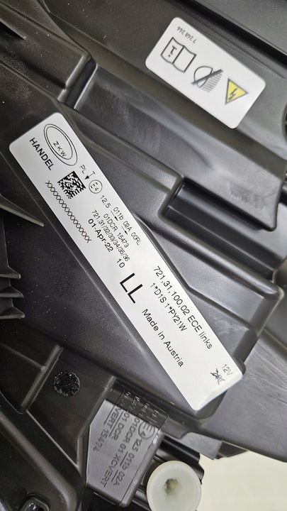 фото №7, Лампа ліва права bmw f30 f31 zkw ксенон ні поворотний 7314531 7314532