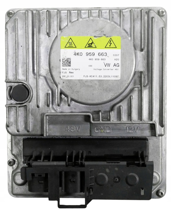 фото №1, Блок управления напряжения volkswagen golf viii 4k0959663 + программирование
