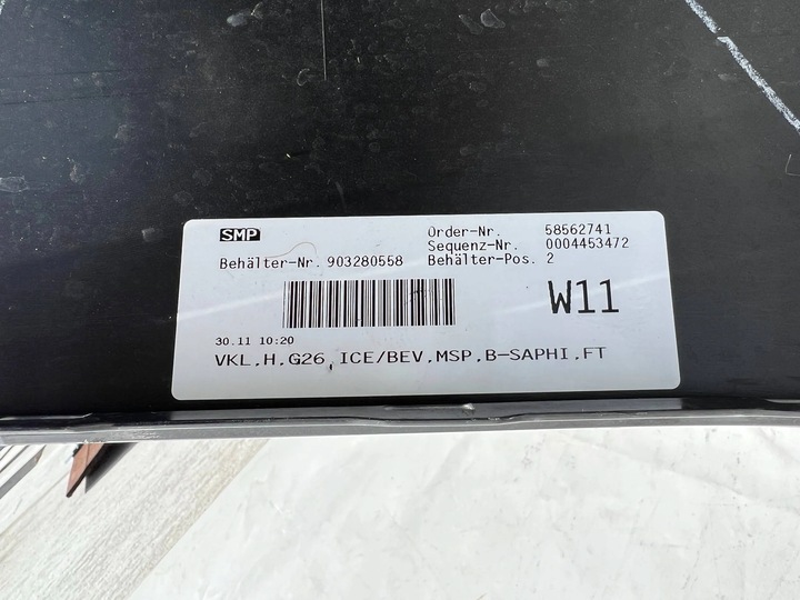 фото №15, Бампер bmw 4 g26 i4 bev м-пакет gran купе зад