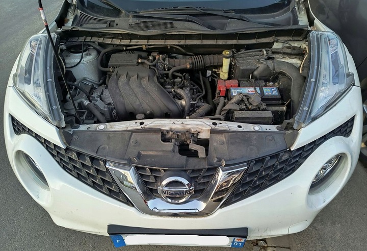 фото №9, Бампер kpl решётка решётка радиатора камера противотуманные фары капот nissan juke f15 рестайлинг 14- qab