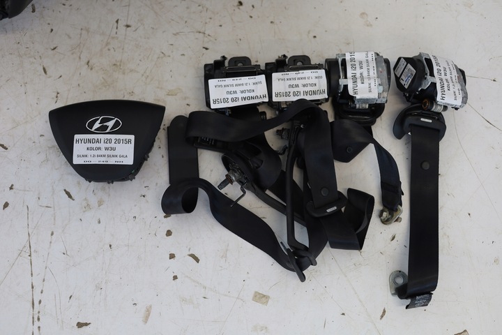 фото №8, Консоль панель роздавальна подушка безпеки ремені kpl hyundai i20 ii 14-20 європа