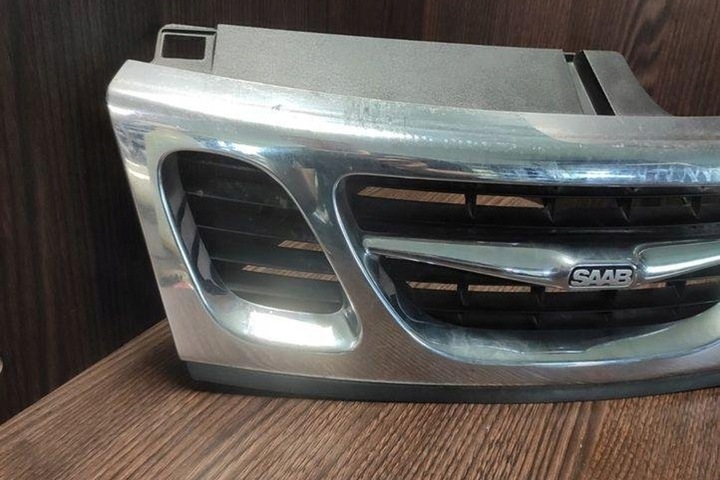 фото №8, Решітка радіатора saab 9-3 ys3d 4677894 2.17l дизель 85kw 2000