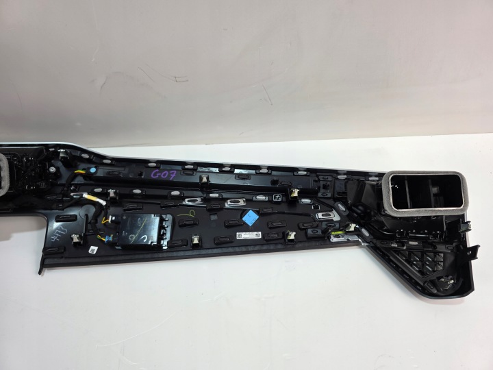 фото №7, Dekor панели консоли пианино paint чёрный bmw x7 g07 lci