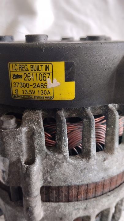 фото №11, Генератор kia huyndai 1.6 1.7 crdi 37300-2a850