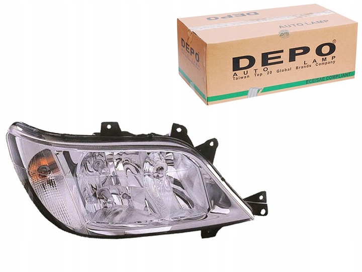 фото №1, Depo фара mercedes sprinter h3 h7 95-06 pr pr