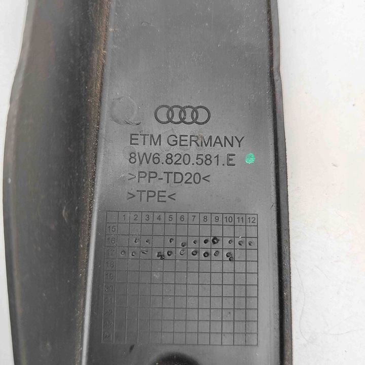 фото №7, Ковзун передньої лівого крила audi a5 sportback f5a 8w6820581e