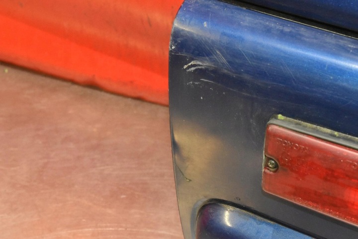 фото №10, Крышка багажника зад задняя тёмно-синяя toyota rav-4 2 ii 3d 00-03