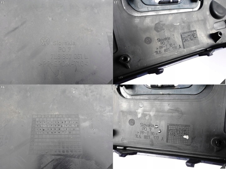 фото №10, Vw touareg i 7l6 02-06 бампер+ спойлер перед sprysk/6xpdc