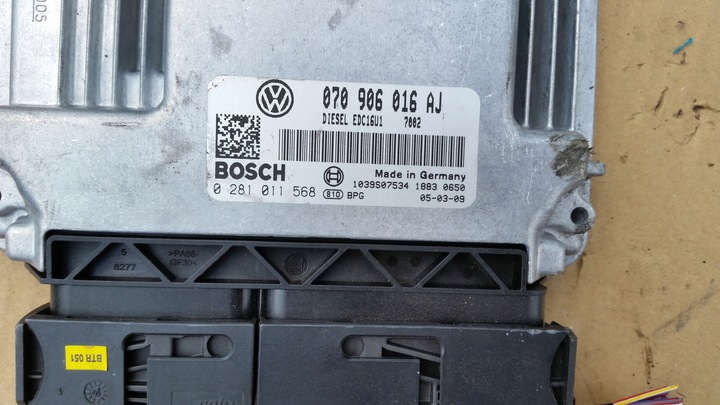 фото №3, Transporter t5 2.5tdi комп'ютер двигуна 070906016aj