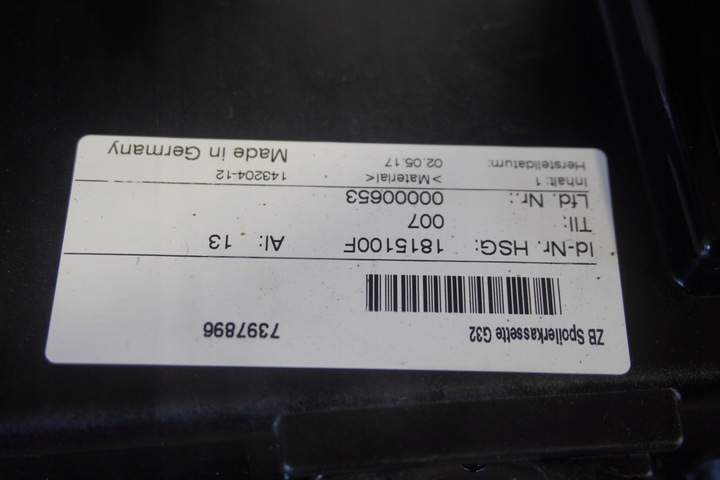 фото №8, Спойлер спойлер bmw g32 7397896 a90 оригінал