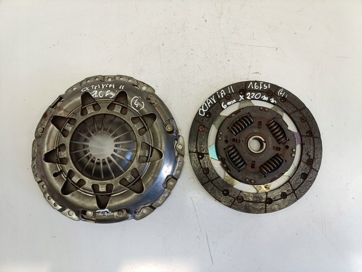 фото №1, Skoda octavia ii 1.6 fsi притиск диск зчеплення