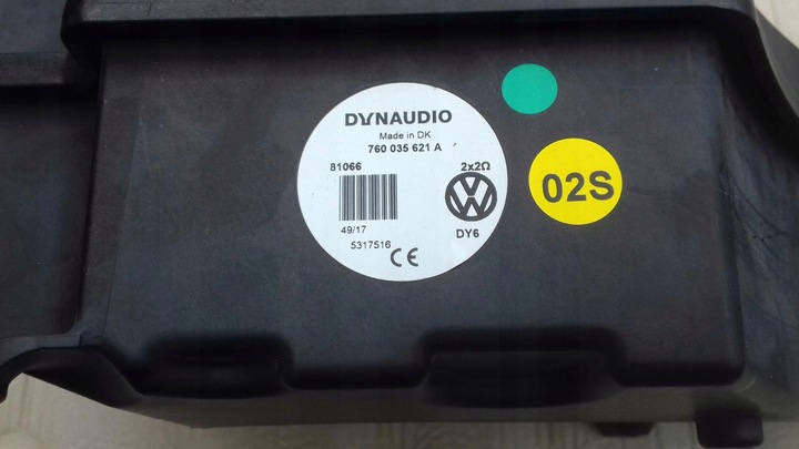 фото №9, Динамик сабвуфер 760035621a vw touareg iii dynadi