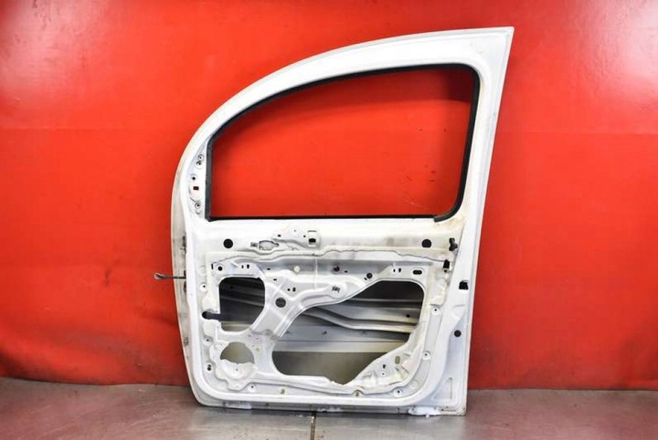 фото №13, Двері праві перед передні білий renault kangoo 2 ii 07-13