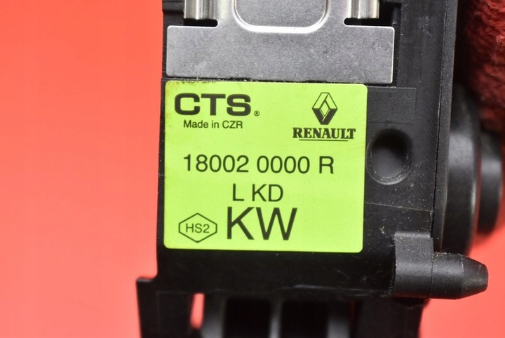 фото №8, Потенциометр педаль газа eu 18002000r renault megane 4 iv 1.6 sce 115 km