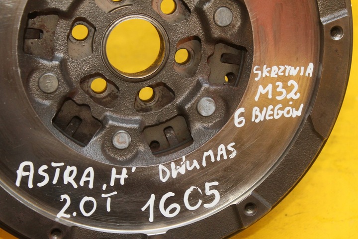 фото №9, Колесо двомасовий astra iii h zafira b 2.0 tb luk коробка передач 6 коробки передач m32